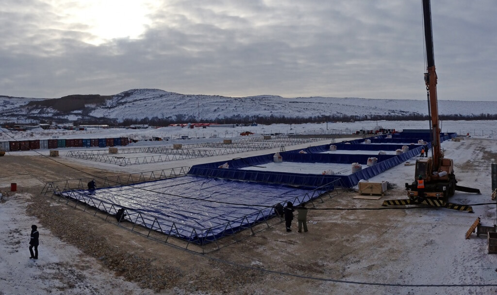 Монтаж резервуаров Монтаж резервуаров